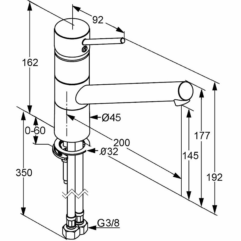 Приобрести kludi scope однорычажный кухонный смеситель xl, арт. 339300575
