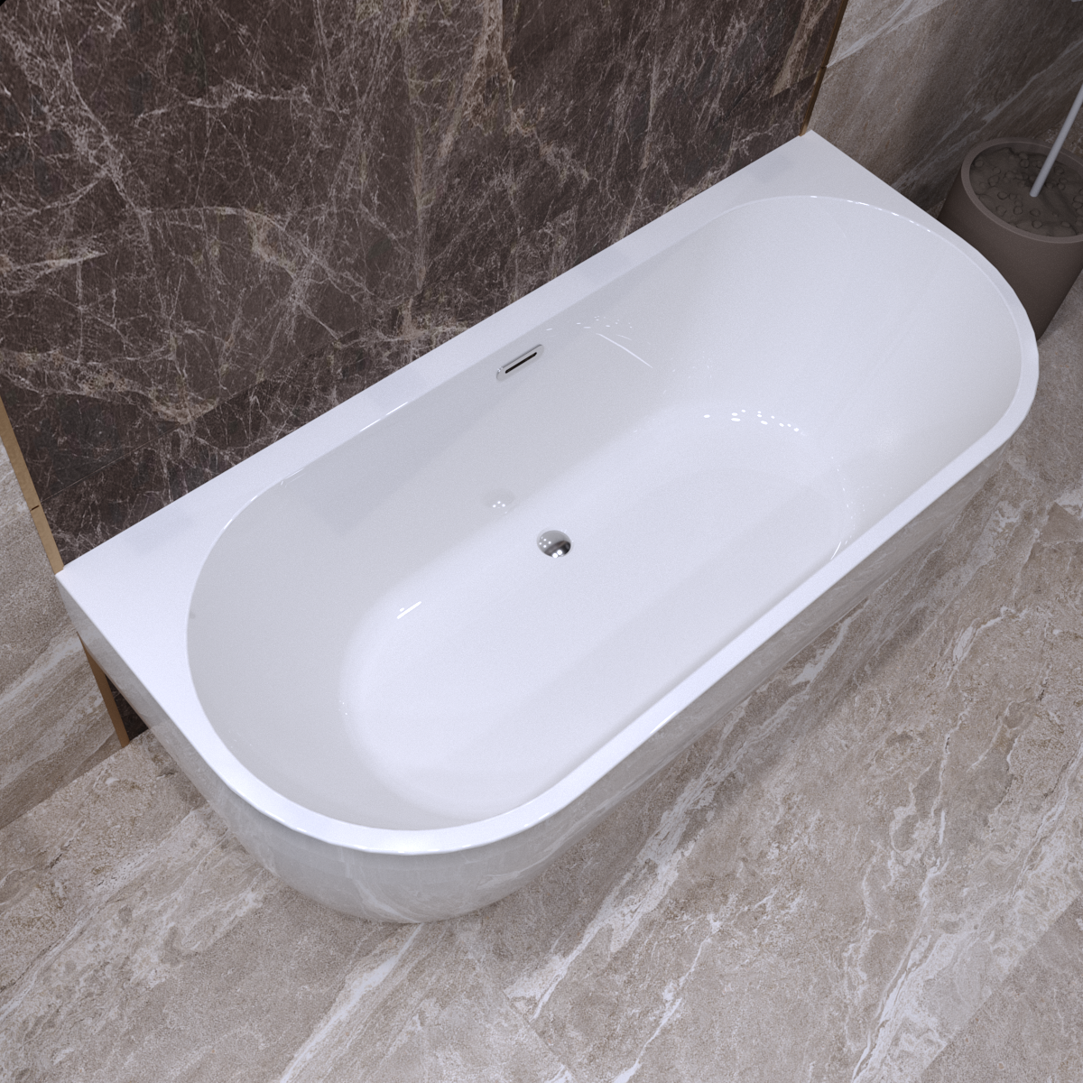 Приобрести акриловая ванна радомир вальс макси 180x80 см ( комплект каркас и слив )