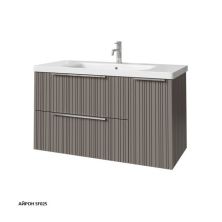 Caprigo Тумба с раковиной RAIN 100 см, правая, айрон