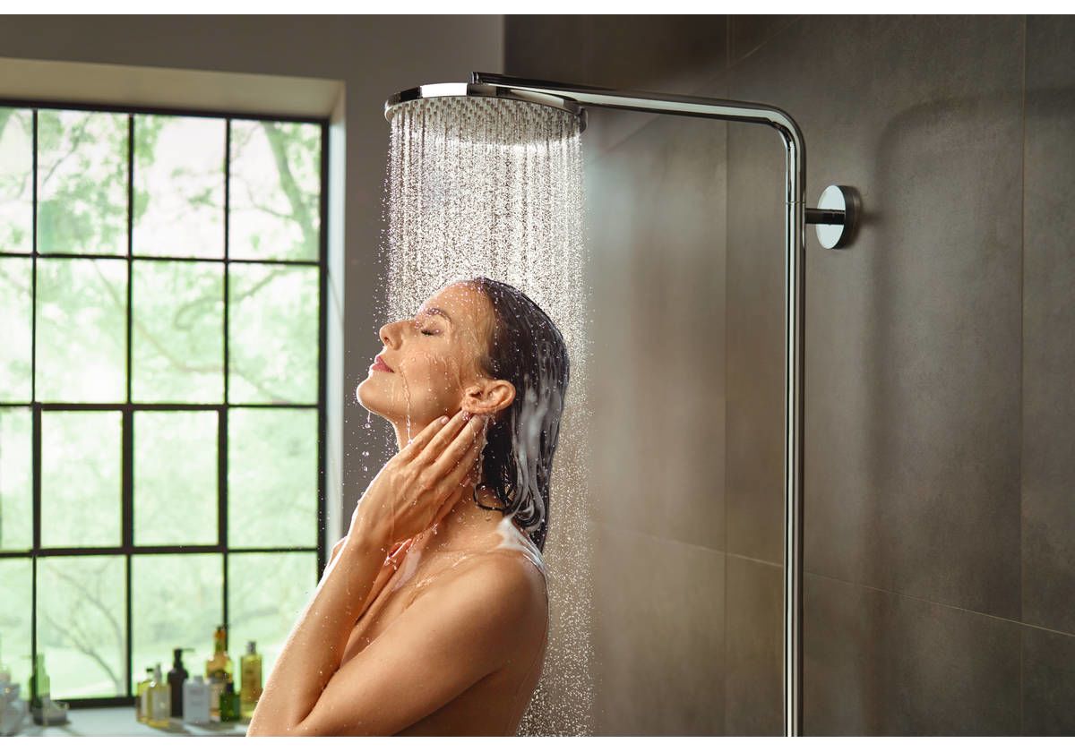 Приобрести 27633000 raindance select s showerpipe 240 1 jet with powderrain