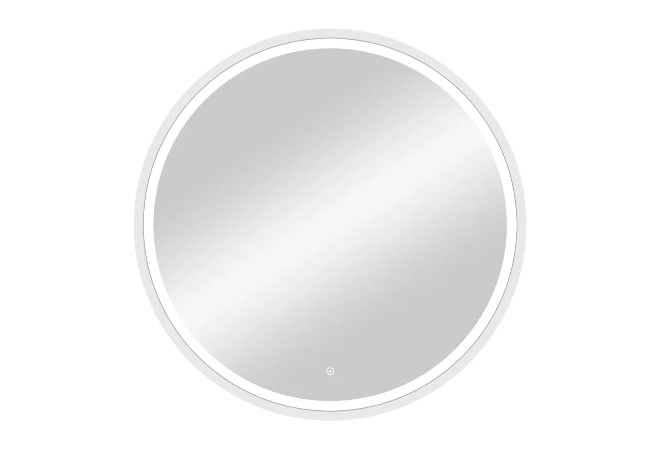 Приобрести continent зеркало с подсветкой style white 60х60 см, белый