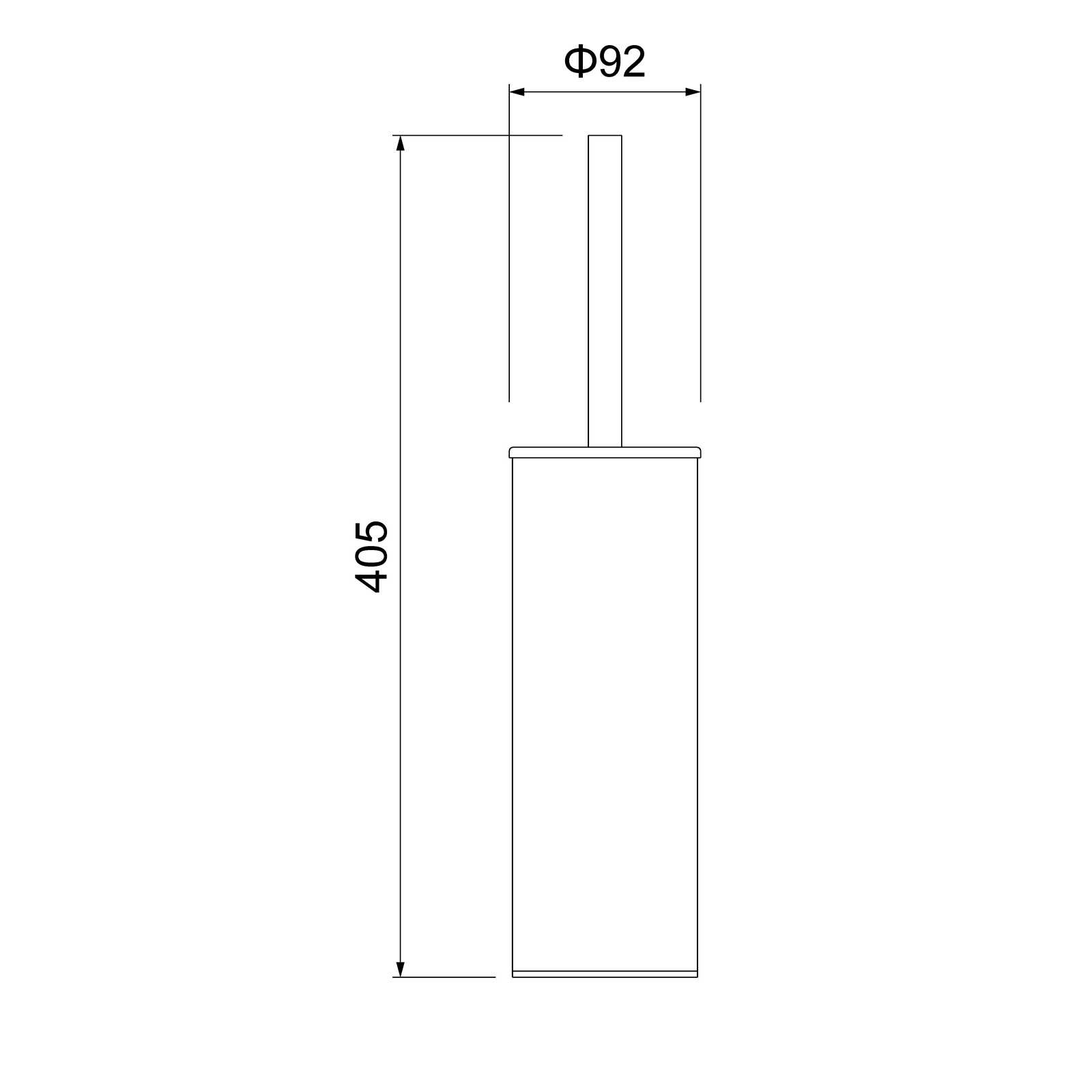 Приобрести щетка для туалета напольная timo saona 13161/03 черный