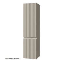 Caprigo Пенал FORTE-Smalty TYPE 35 см, серый, эмаль