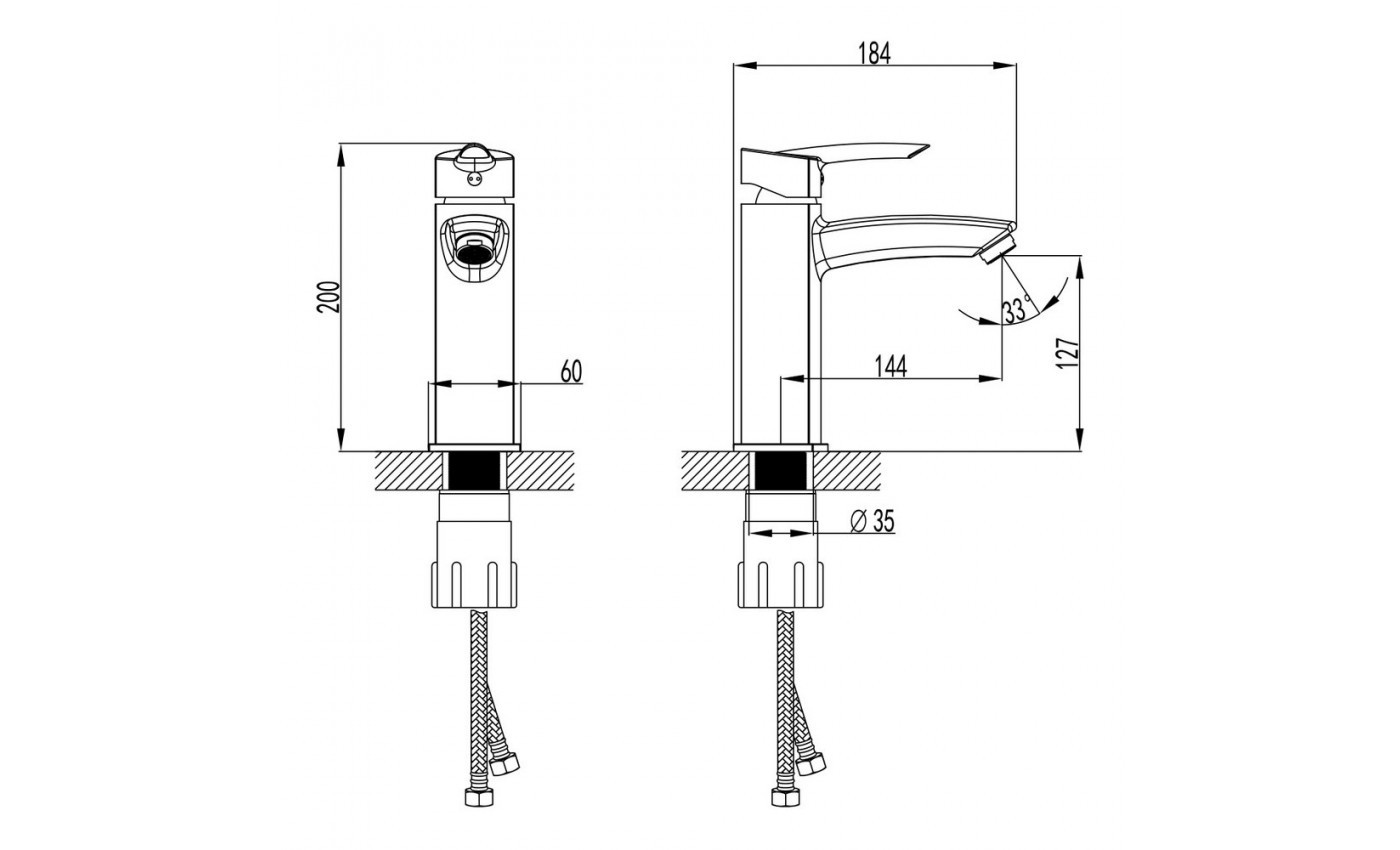 Приобрести lemark смеситель для раковины mars, хром lm3537c