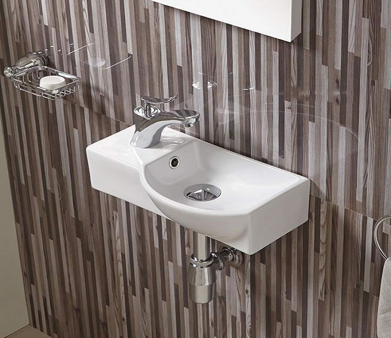 Приобрести раковина подвесная ceramalux 40 см 7947ar