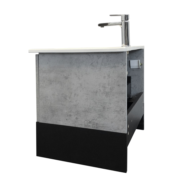 Приобрести сomforty тумба с раковиной "франкфурт-60", светлый бетон
