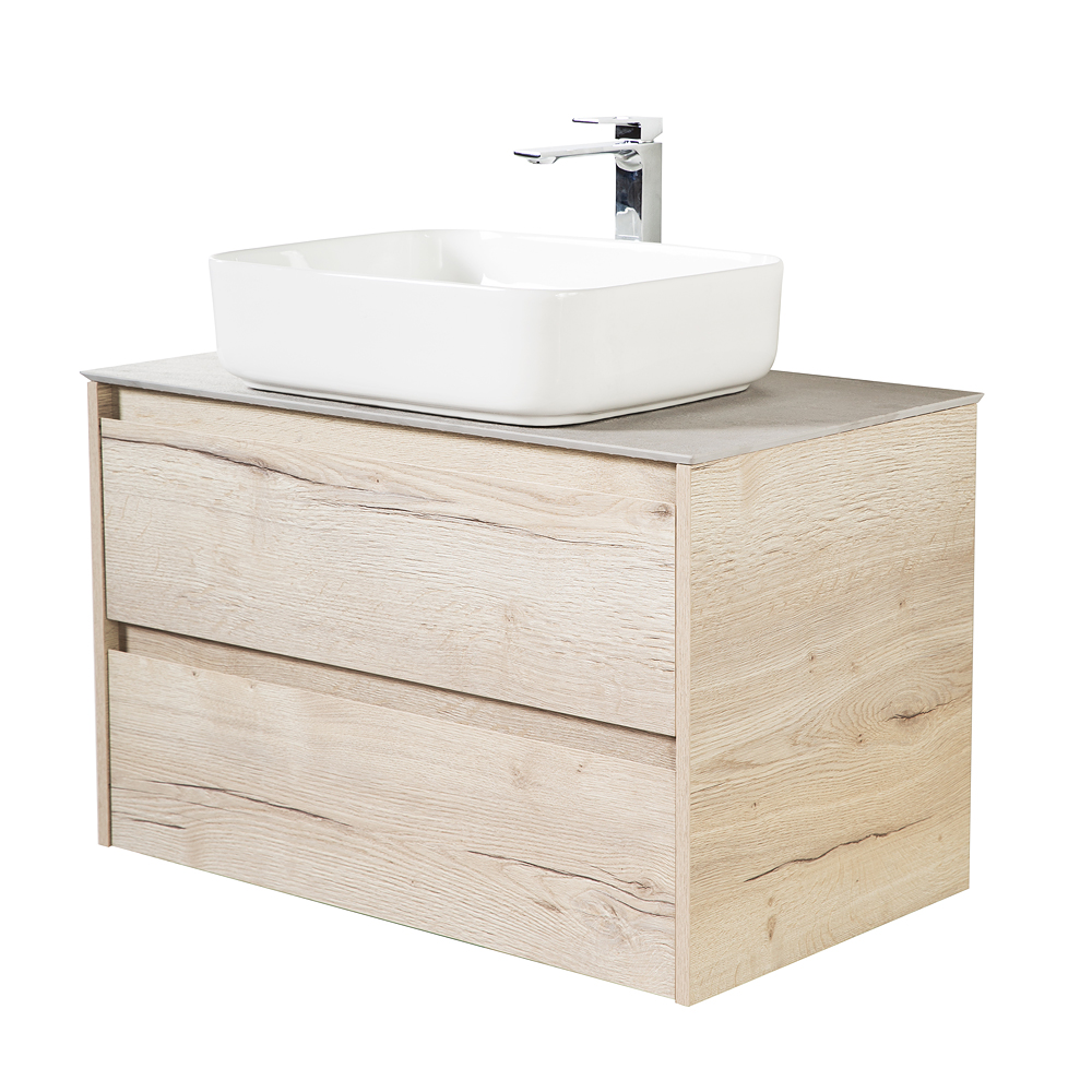 Приобрести belbagno тумба со столешницей kraft 80 см, подвесная rovere galifax bianco