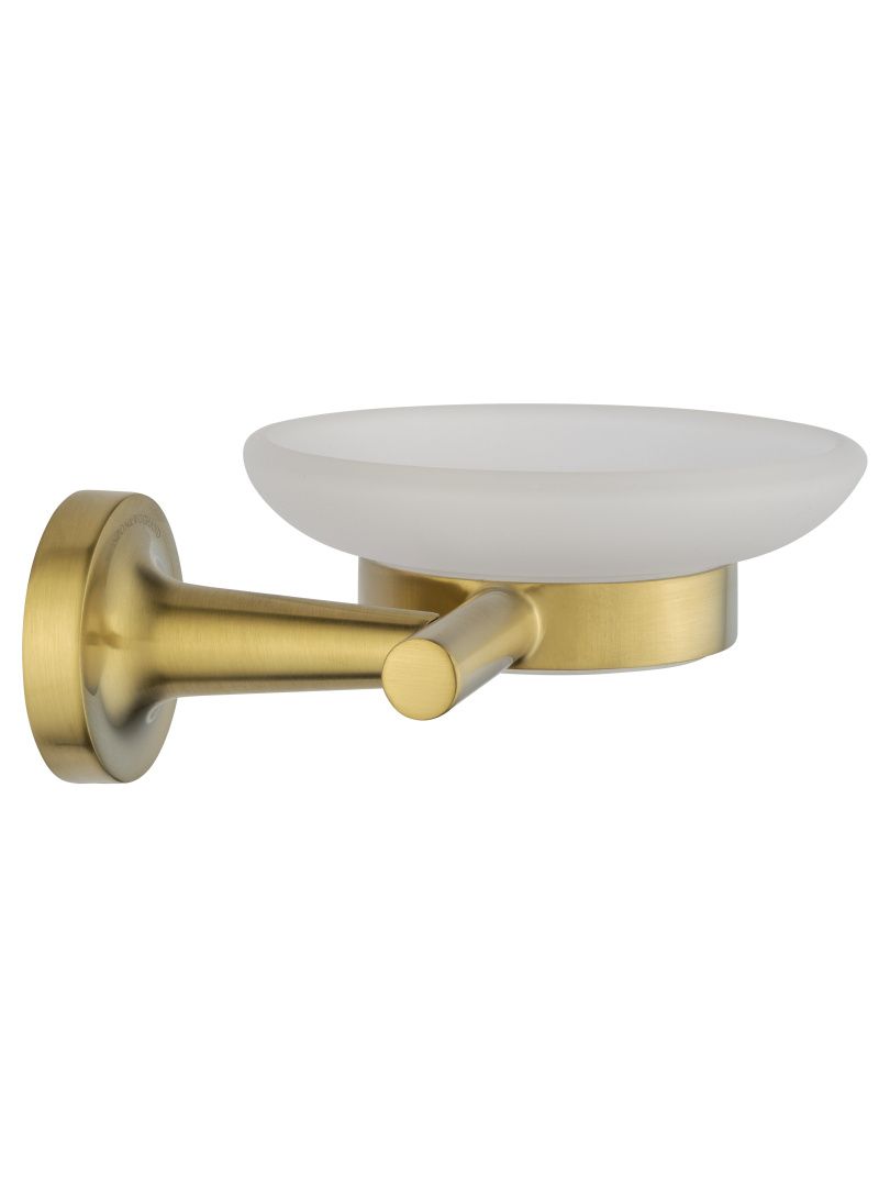 Приобрести мыльница с держателем wonzon & woghan simple, брашированное золото (ww-6522-bg)