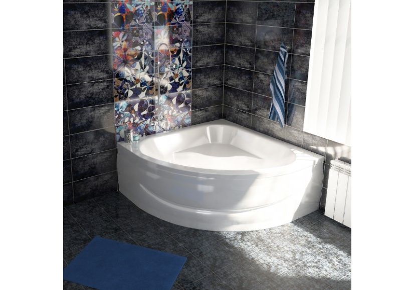 Приобрести mirsant акриловая ванна эльбрус 150x150 см