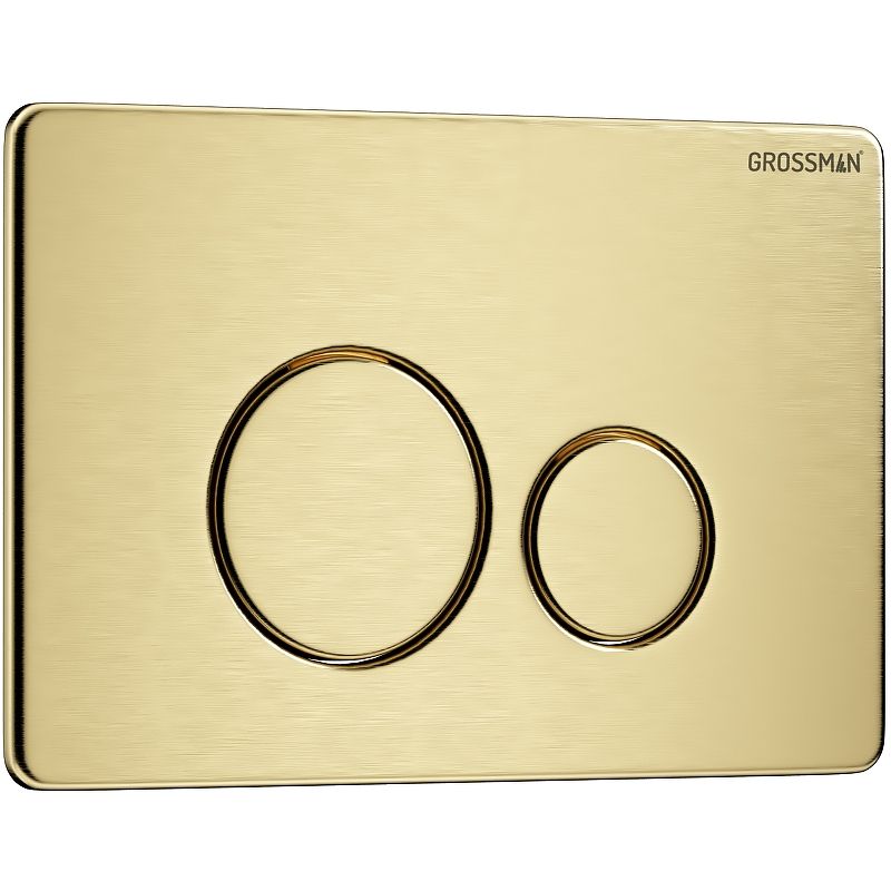 Приобрести grossman клавиша смыва style, матовое золото 700.k31.05.32m.32m