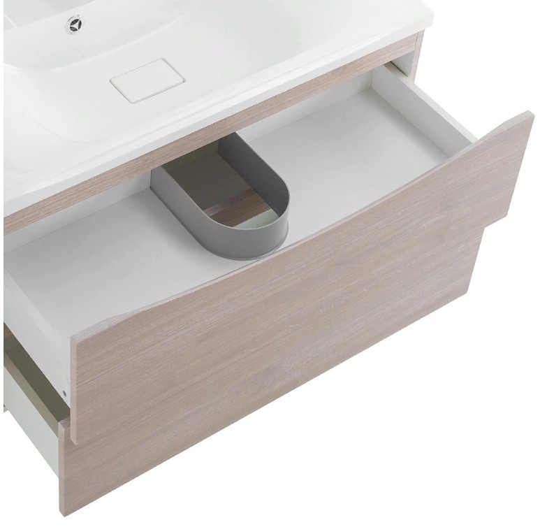 Приобрести тумба подвесная с раковиной belbagno marino-1000-2c-so-rg-p 100 см, rovere grigio