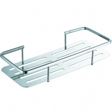 AZARIO Полка навесная, хром AZ-835