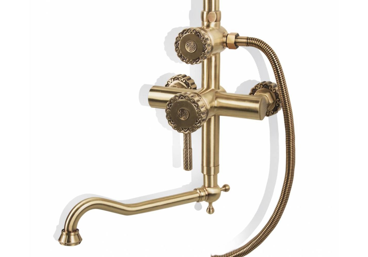 Приобрести bronze de luxe windsor 10120r, бронза душевая система для ванны