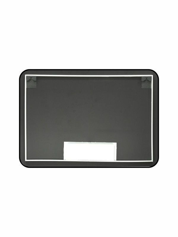 Приобрести continent зеркало с подсветкой torry 100х80 см, бесконтактный включатель, черное