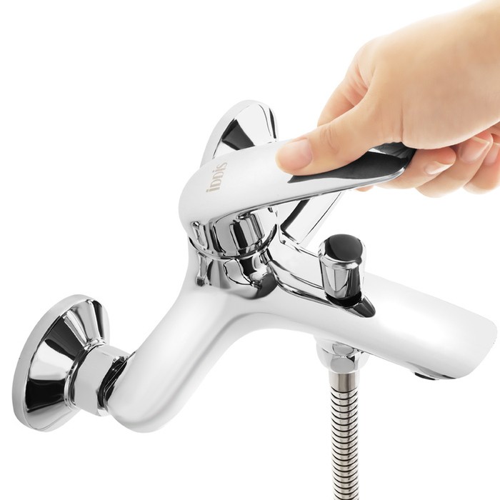 Приобрести iddis смеситель для ванны male 214мм, хром malsb00i02