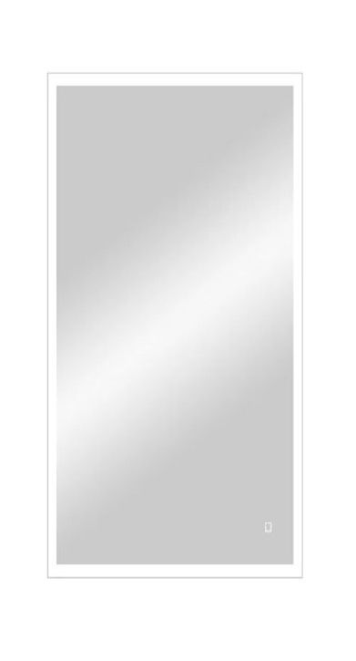 Приобрести continent зеркало с подсветкой solid 110х60 см, серое