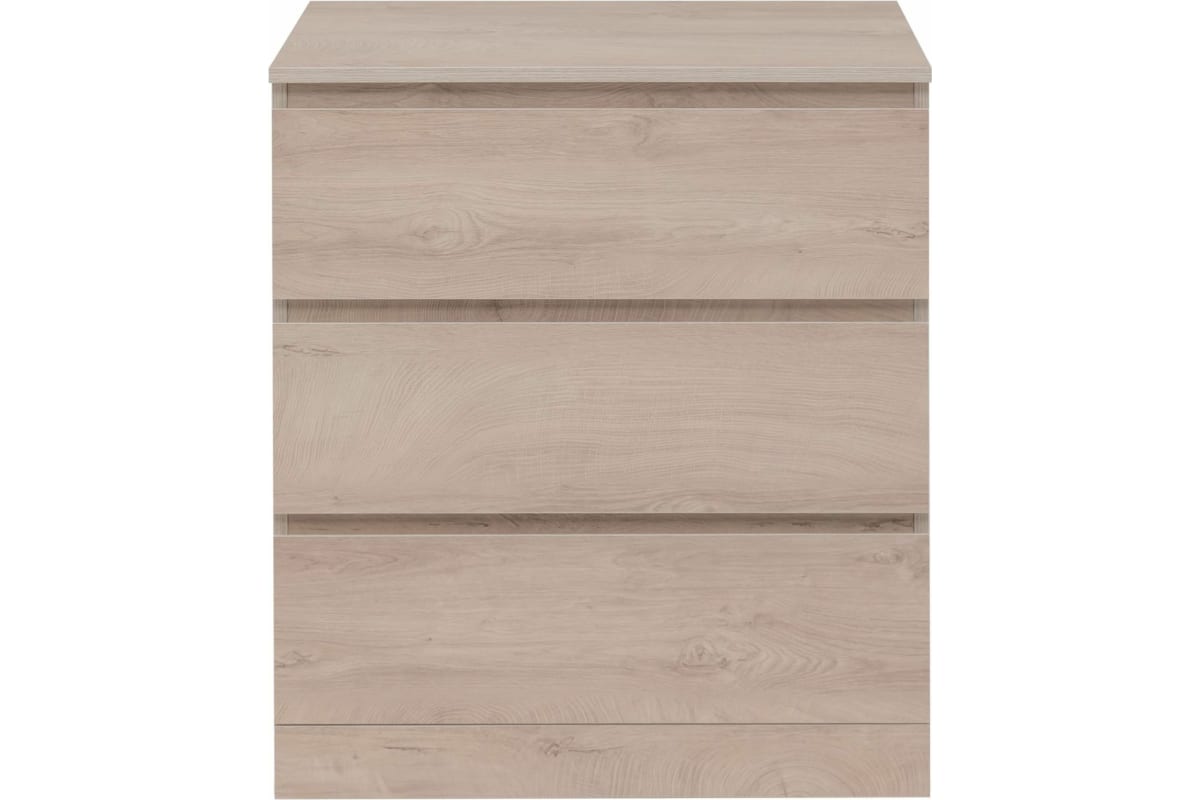 Приобрести aquanet комод сканди 70x40 см, дуб эдгрейн (3 ящика)