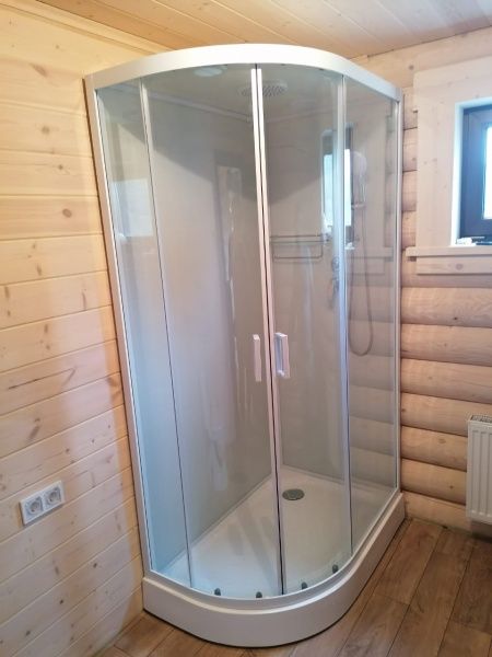 Приобрести frank frank душевая кабина f412r white, низкий поддон, правосторонняя