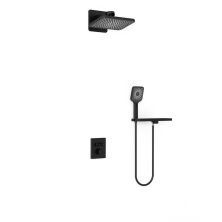 Vincea Встраиваемая душевая система Inspire, черная матовая VSFW-3I21MT4RMB