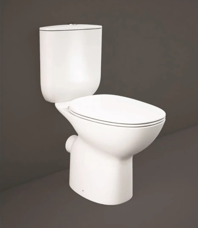 Приобрести унитаз компакт безободковый rak ceramics morning с крышкой микролифт