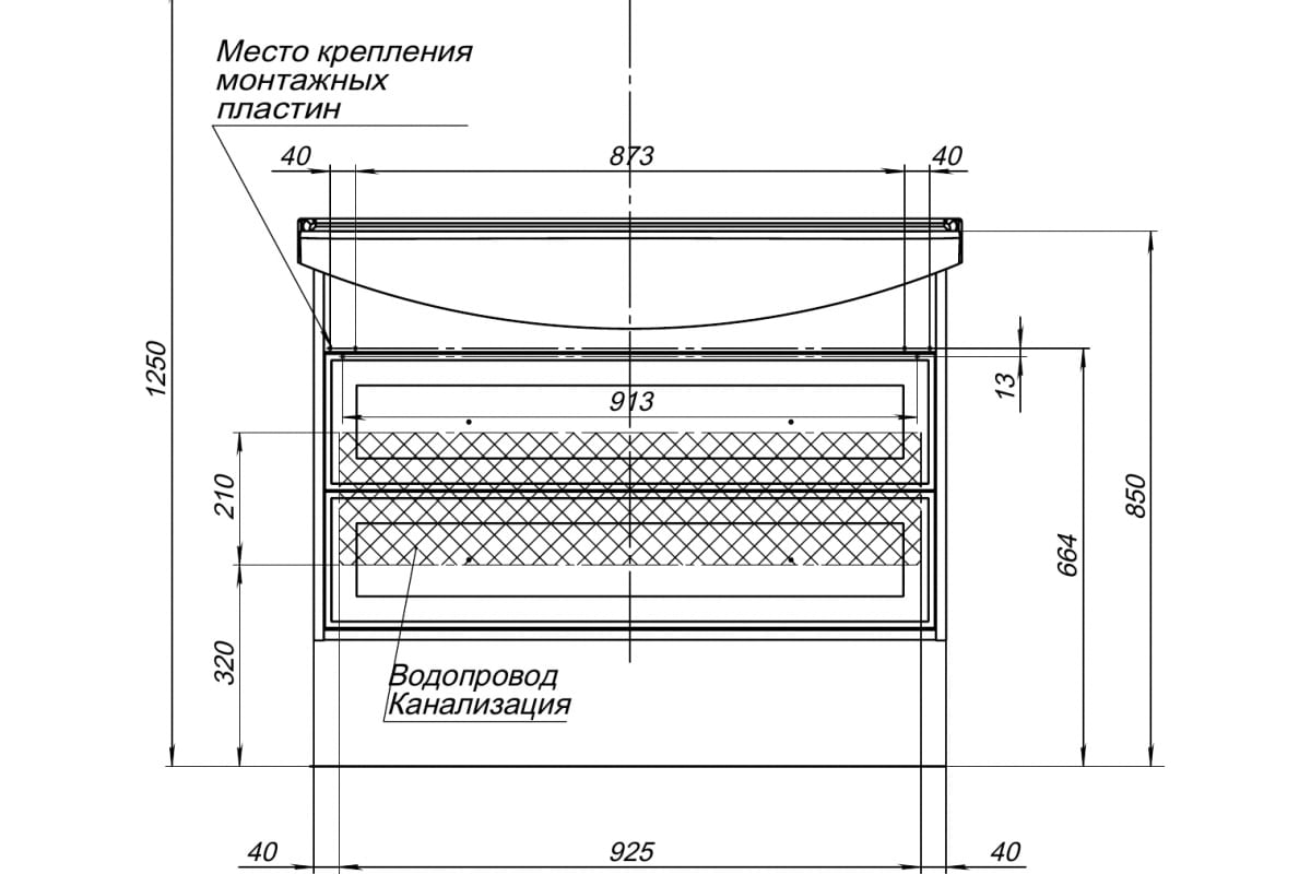 Приобрести aquanet тумба с раковиной остин 105 см, дуб кантербери