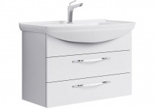 Тумба подвесная с раковиной Aqwella Аллегро 75 см Agr.01.07/2