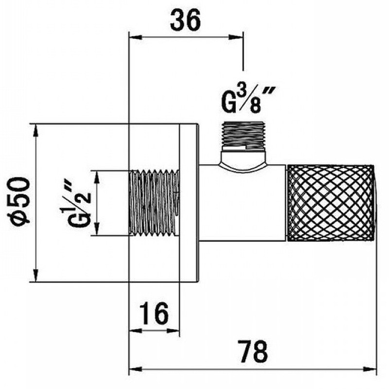 Приобрести угловой вентиль, арт. 1584605-00