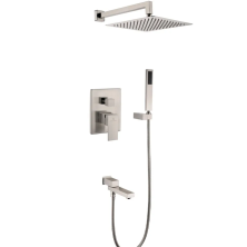 Grocenberg Встраиваемая душевая система, никель GB5089NK-1