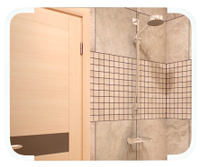 Continent Зеркало с подсветкой Форте Люкс 68х53 см, белое