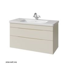 Caprigo Тумба с раковиной LENTO 100 см, кремовая