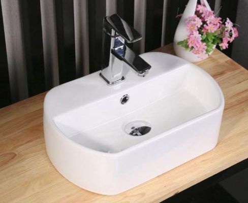 Приобрести раковина накладная ceramalux 45 см 9293