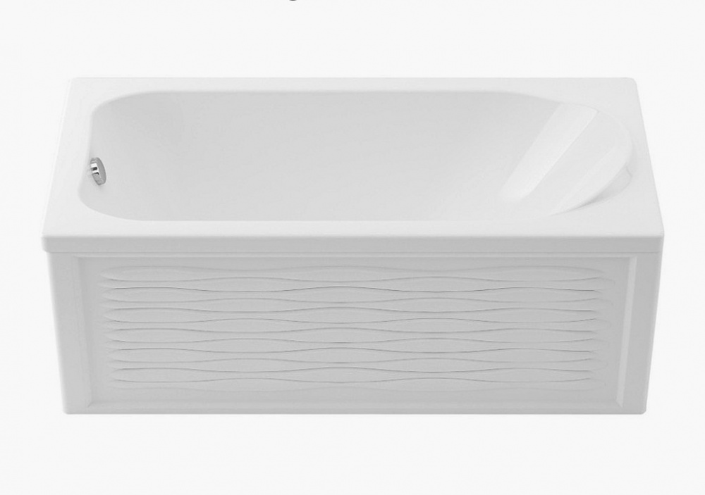Приобрести aquanet акриловая ванна nord 140x70 см, белая