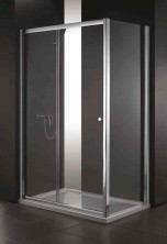 Cezares Душевое ограждение ANIMA 120х90 см, хром ANIMA-W-AH-1-120/90-C-Cr Душевой уголок