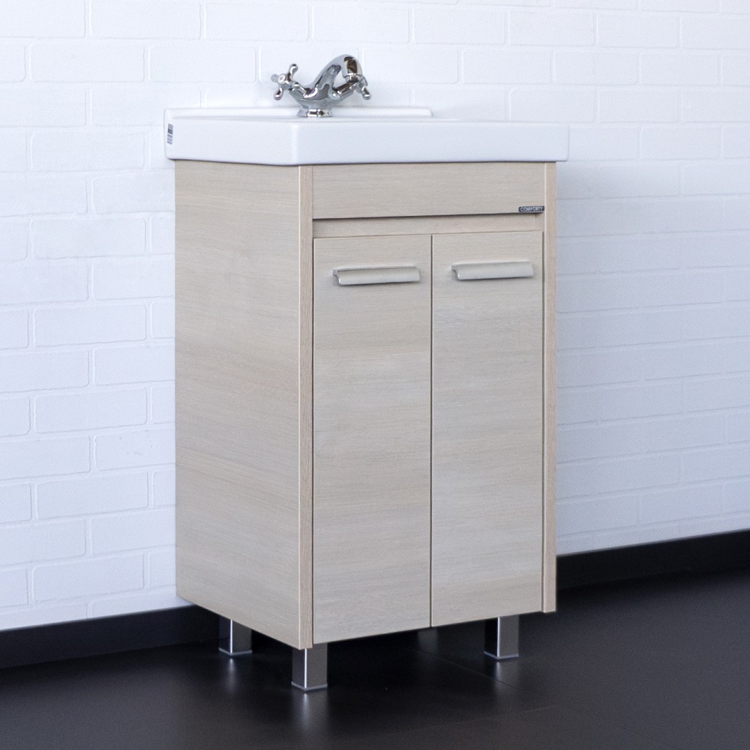 Приобрести сomforty тумба с раковиной марио-50 сосна лоредо