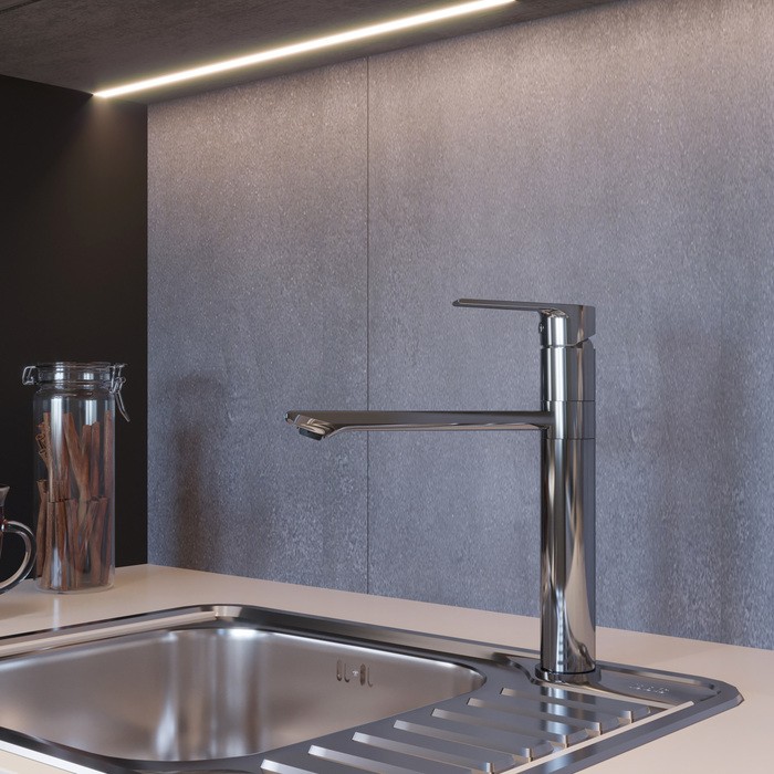 Приобрести iddis смеситель для раковины edifice 285мм, высокий, хром, edisb00i05