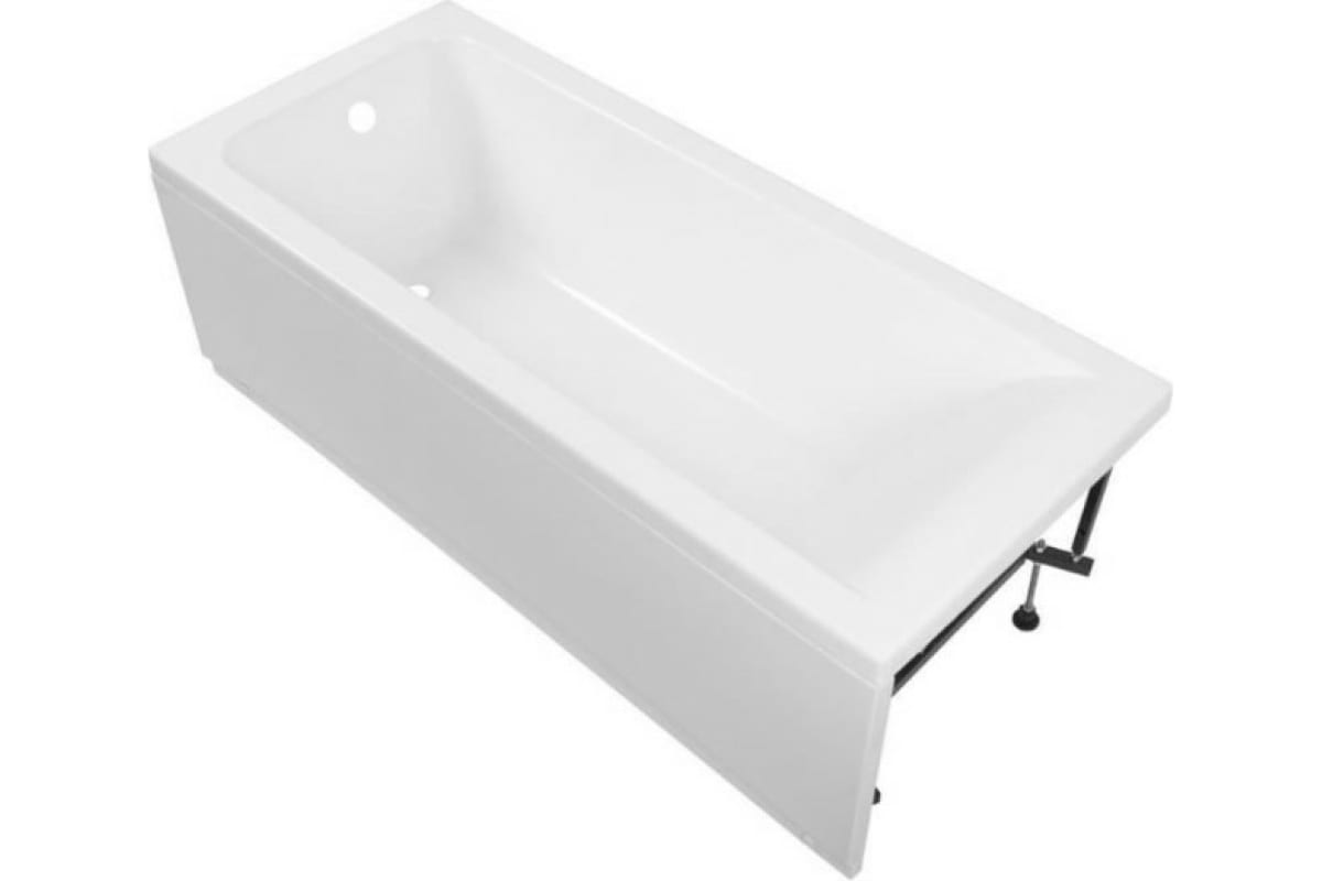 Приобрести aquanet акриловая ванна bright 170 x75 см, белая