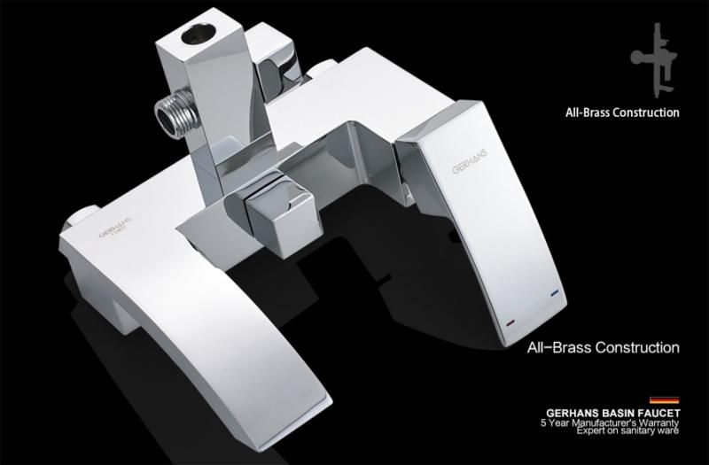 Приобрести gerhans душевая система к14, хром k19014