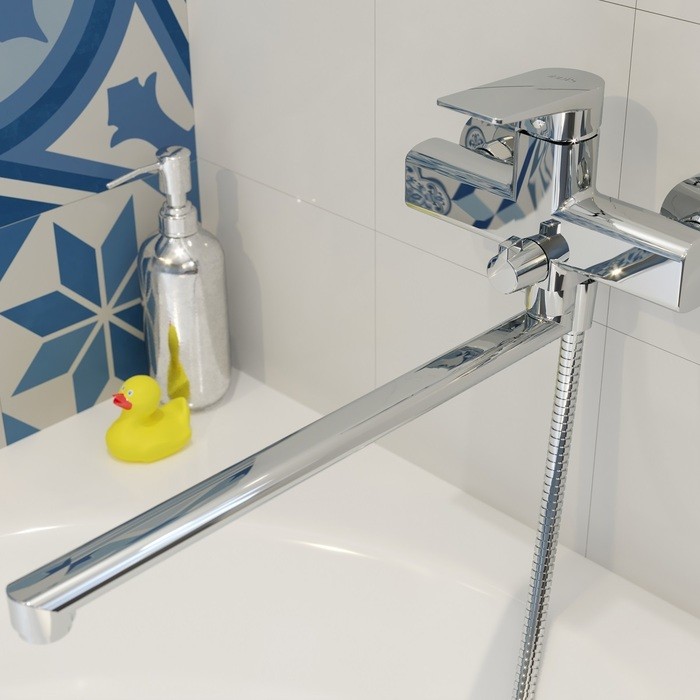 Приобрести iddis смеситель для ванны bridge 212мм, хром brdsb02i10wa