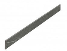 Плинтус Coliseumgres Lugano Graphite, Battiscopa 7.2x90см, черный, натуральный, реттифицированный