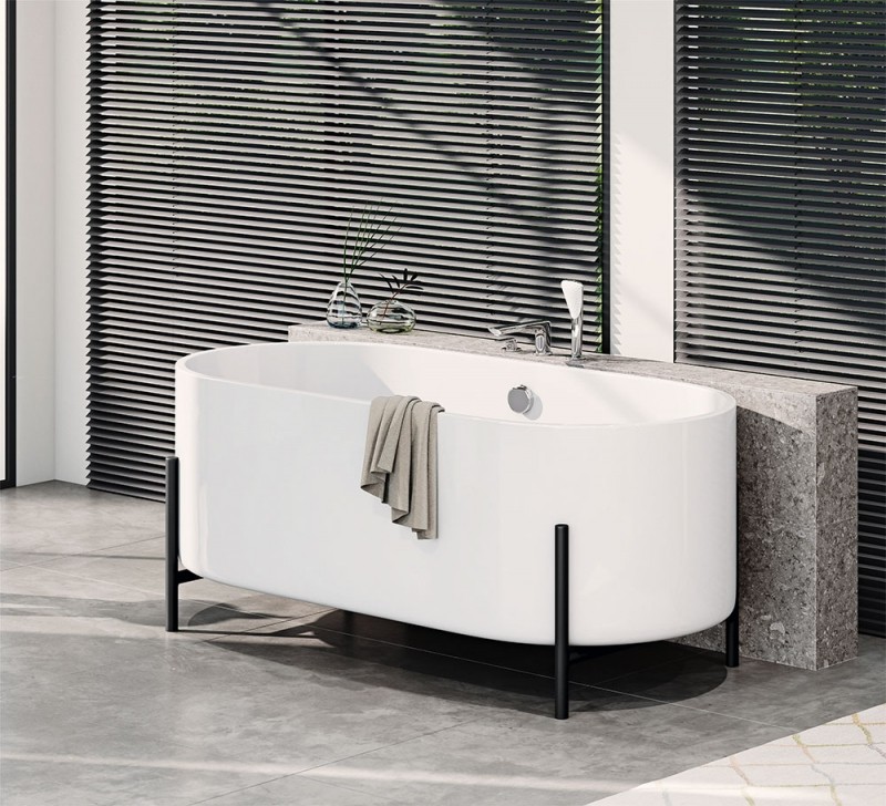 Приобрести kludi смеситель на борт ванны ameo, 3 -отверстия, хром 414470575