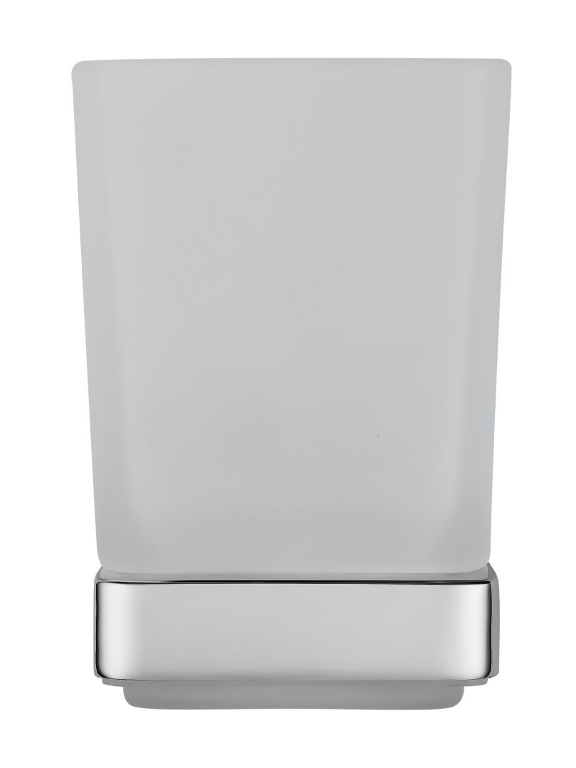 Приобрести стакан для зубных щеток с держателем wonzon & woghand flat, хром (ww-9721)