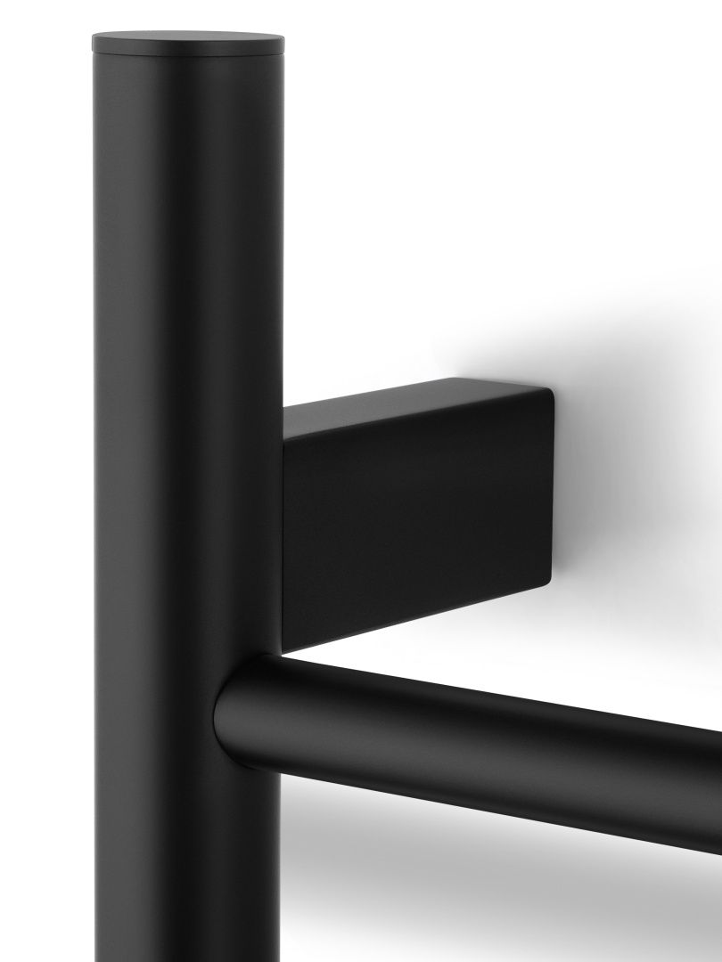 Приобрести полотенцесушитель электрический wonzon & woghand bonn, черный матовый (ww-al409-mb)