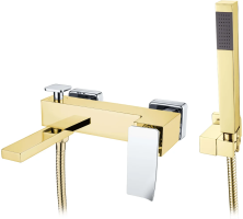 Boheme Смеситель для ванны Q, золото\хром 143-GCR.2