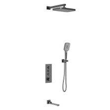Vincea Встраиваемая душевая система с термостатом, оружейная сталь VSFW-433T1GM
