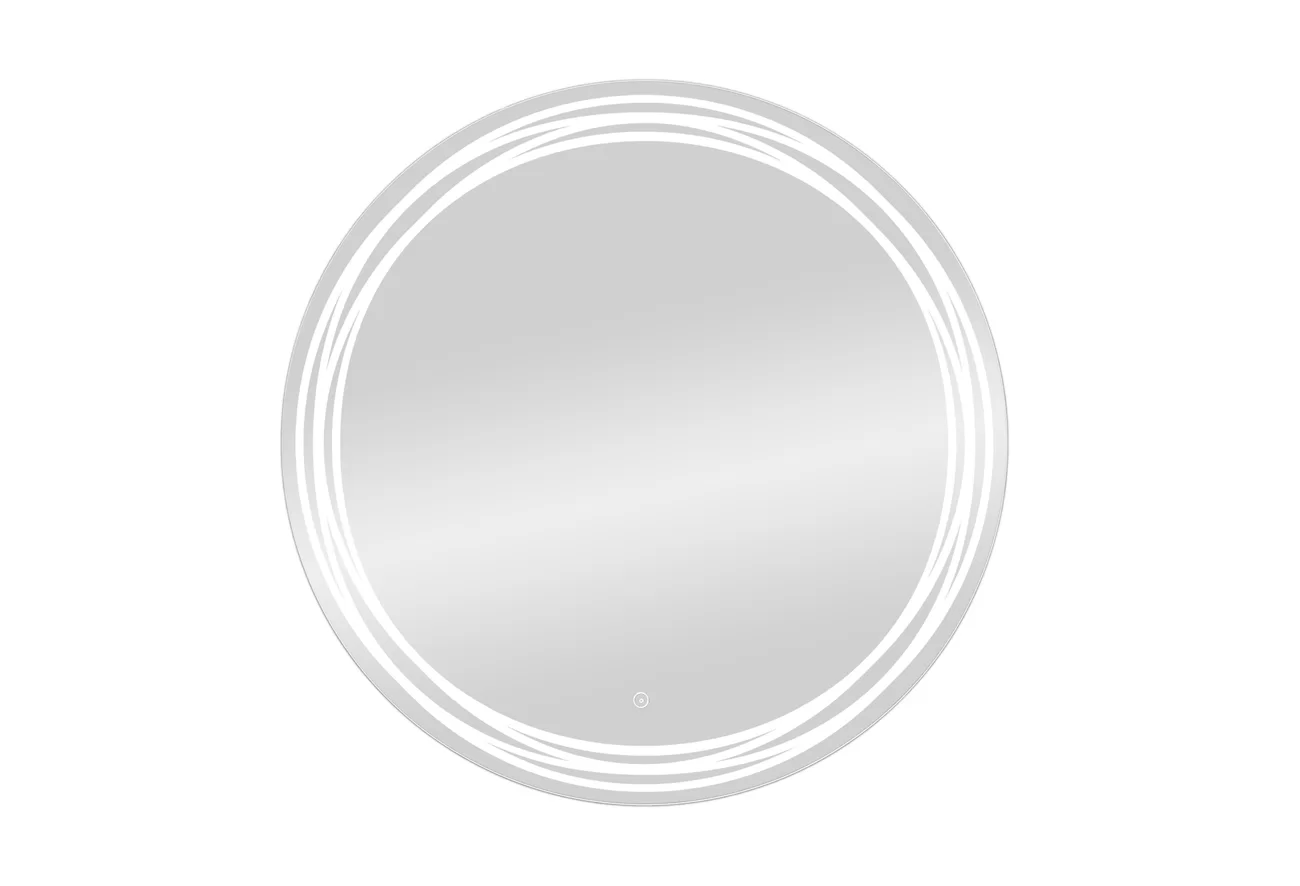 Приобрести continent зеркало с подсветкой talisman 77х77 см, белое