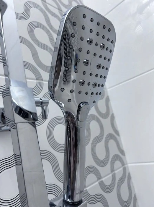 Приобрести душевая система vieir cielo 974 мм, с термостатом, хром v393561