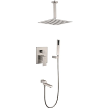 Grocenberg Встраиваемая душевая система, никель GB5089NK-2