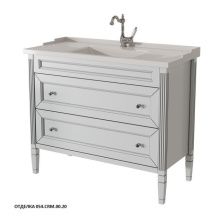 Caprigo Тумба с раковиной ALBION PROMO 100 см, белая