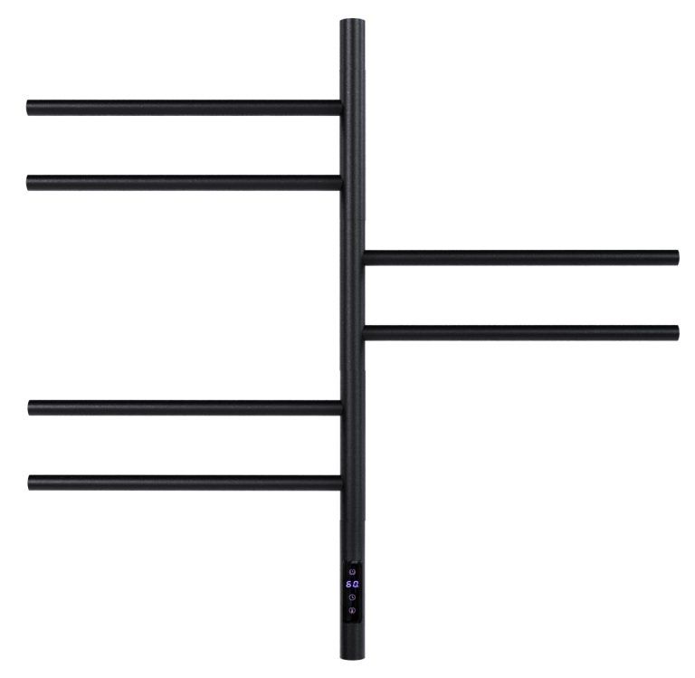 Приобрести vincea полотенцесушитель электеический 43х80 см, черный vtd-1s2cbe