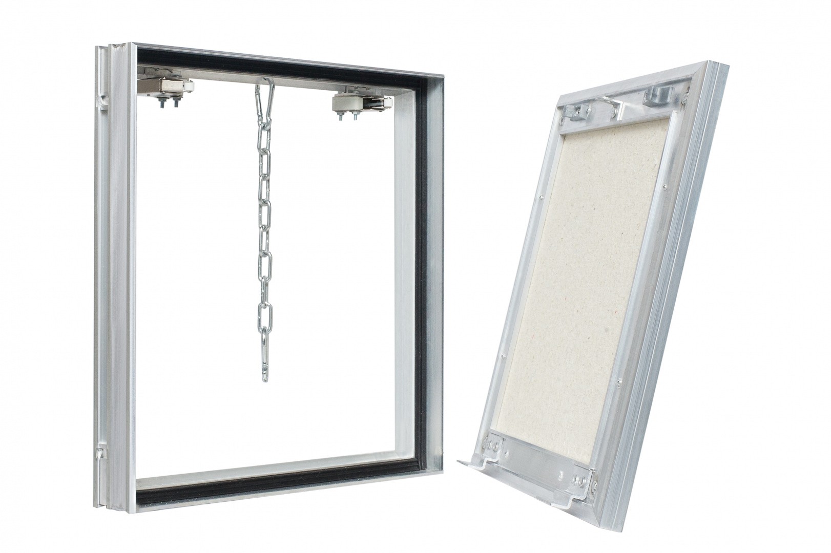 Приобрести люк под плитку алкрафт сантехник 250х400 алюминиевый съемный